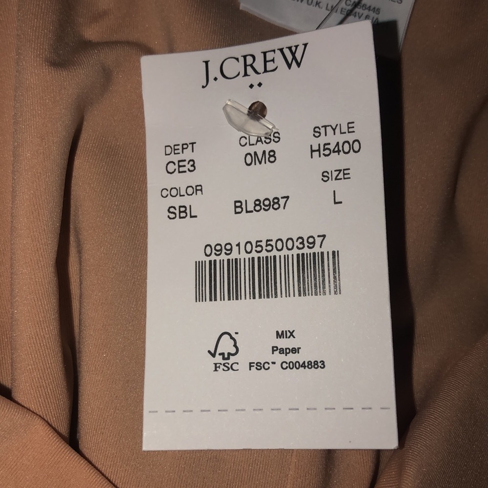 J.CREW FACTORY Scoopback one-piece swimsuit - Picture 8 of 8